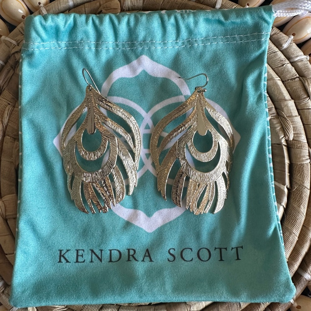 Kendra Scott Karina Feather Earrings